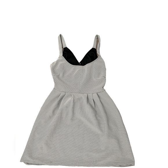 Ark & Co Cut Out Pinstripe dress - Picture 2 of 7